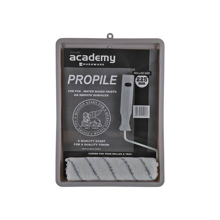 Academy Brushware Propile Roller & Tray Set 225mm