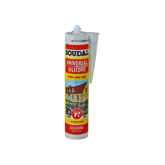 Soudal Universal Silicone Clear 270ml