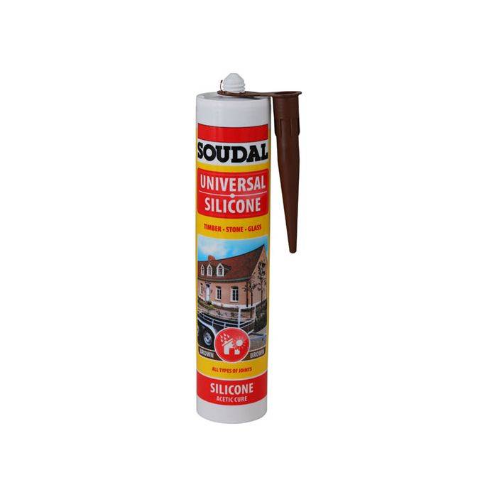 Soudal Universal Silicone Brown 270ml