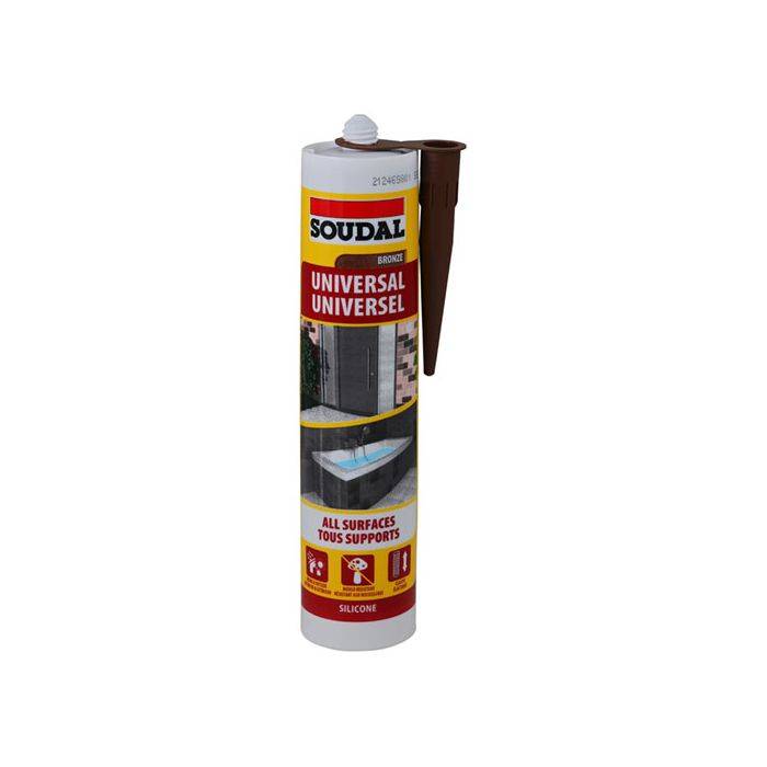 Soudal Universal Silicone Bronze 270ml
