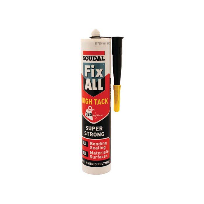 Soudal Fix All Crystal Adhesive Clear 290ml