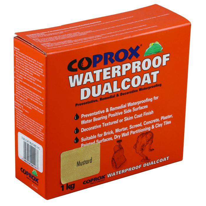 Coprox Waterproof Dualcoat Mustard 1kg