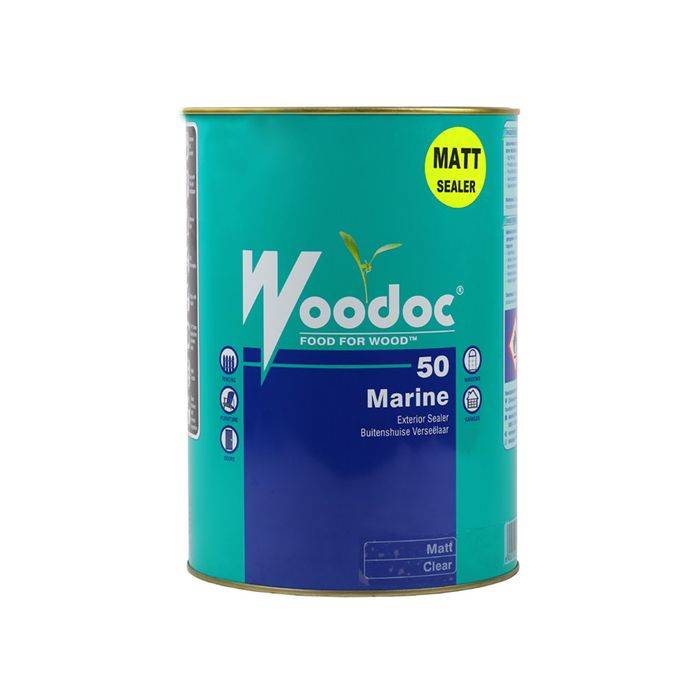 Woodoc 50 Exterior Matt Sealer Clear 5L