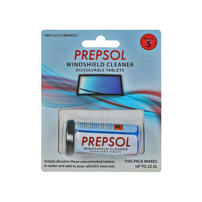 Prepsol Windshield Cleaner Dissolvable Tablets