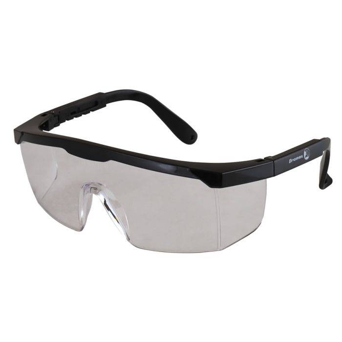 Dromex Clear Polycarbonate Safety Glasses