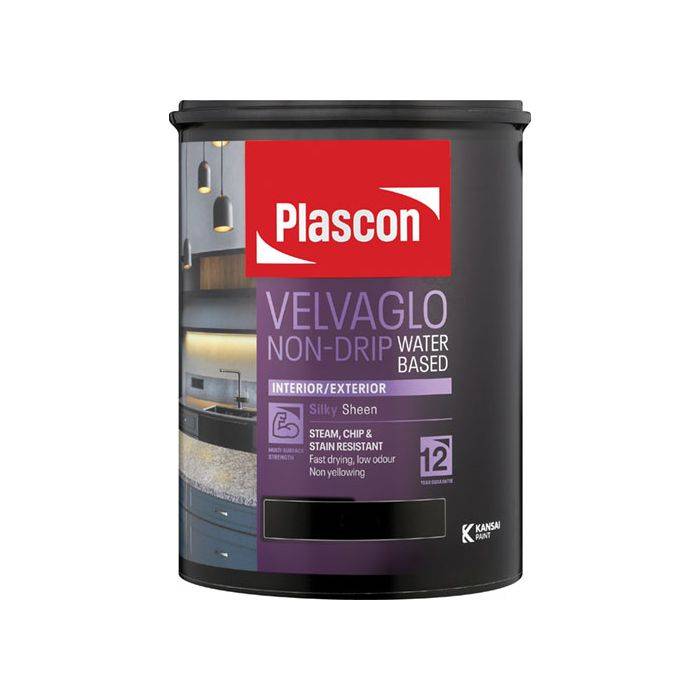 Plascon Velvaglo Water-Based Enamel White 5L