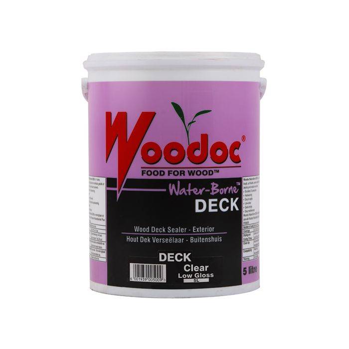Woodoc Water-Borne Deck Clear 5L