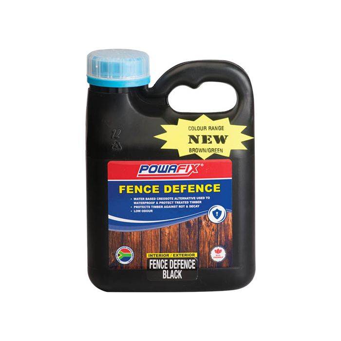 Powafix Fence Defence Black 1L