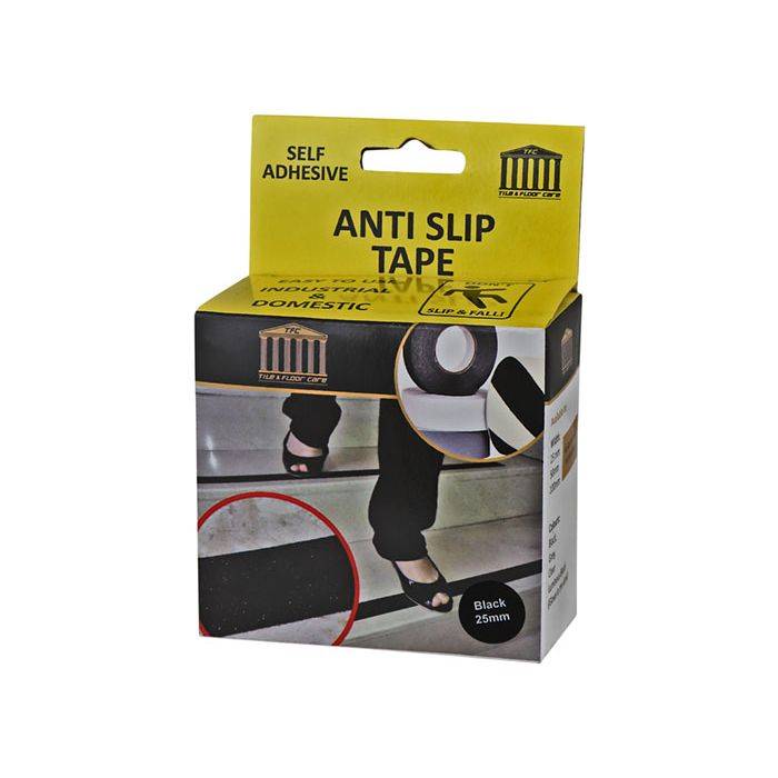 TFC Black Anti-Slip Tape 25mm x 3m