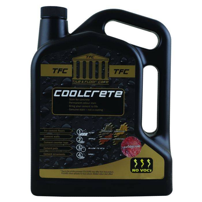 TFC Coolcrete Cement Stain Leatherstone 5L