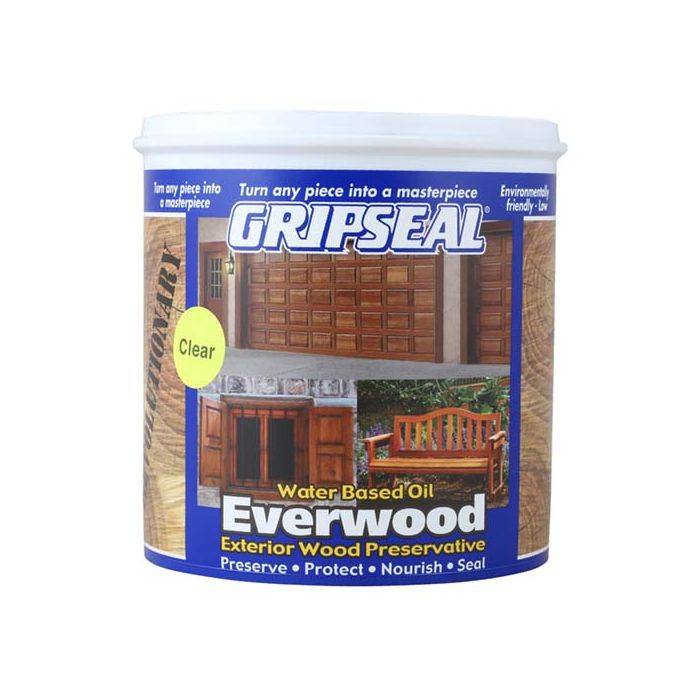 Gripseal Everwood Water Based Oil 1L - Mahogany