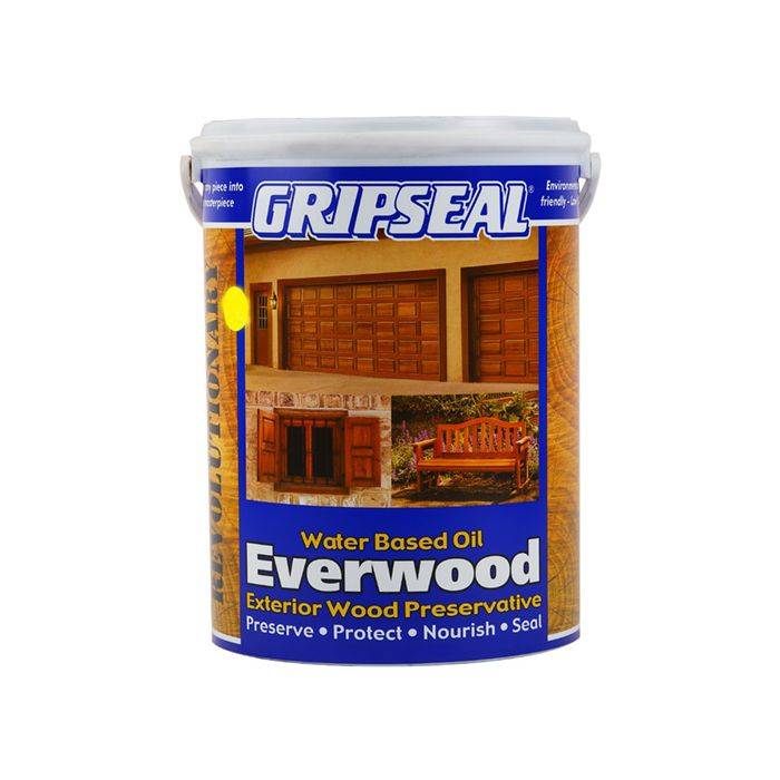 Gripseal Everwood Water Based Oil 5L - Clear