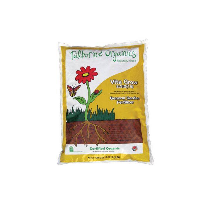 Talborne Organics Vita Grow 2:3:2 (16) Fertilizer 10kg