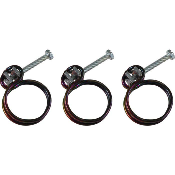 Wire Hose Clamps 21-22mm - 3 Pack