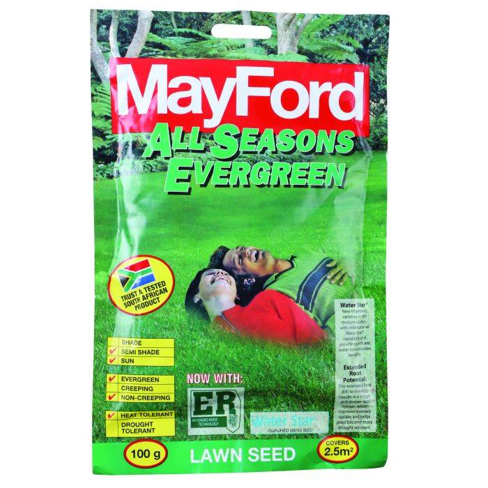 MayFord Evergreen All Season Lawn Seeds 100g