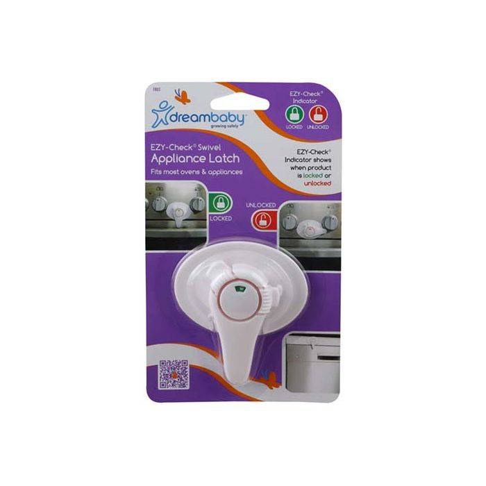 Dreambaby Child Safety Ezy Check Swivel Appliance Lock