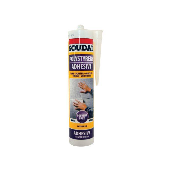 Soudal Polystyrene Adhesive White 310ml