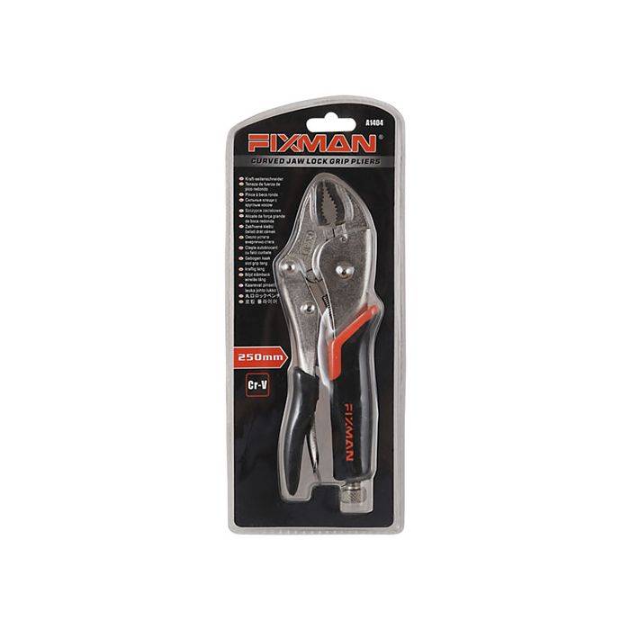 Fixman Curved Jaw Locking Plier 225mm