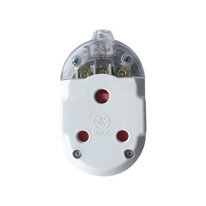 Kosmolink White Janus Coupler With Clear Lid 16A