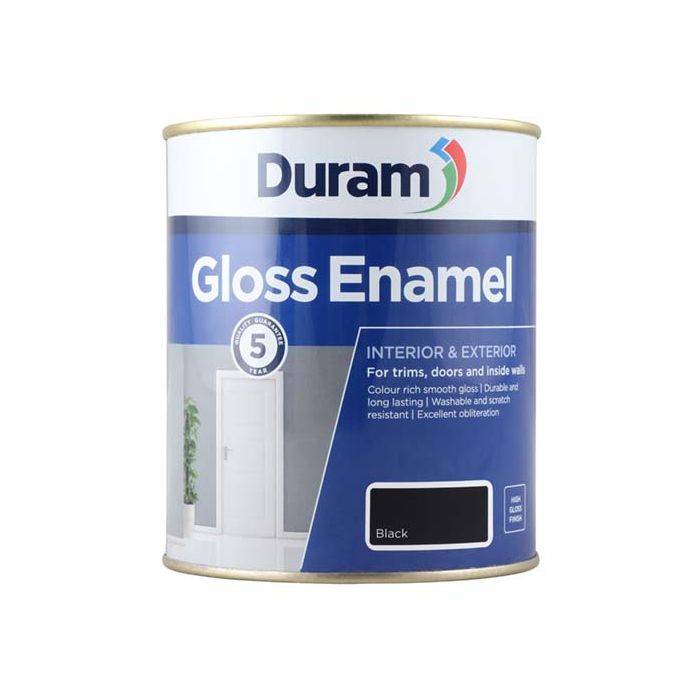 Duram Gloss Enamel 1L - Navy Grey