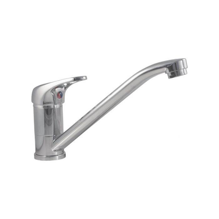 Icon Red Chrome Plated Pisces Loop Deck Type Sink Mixer