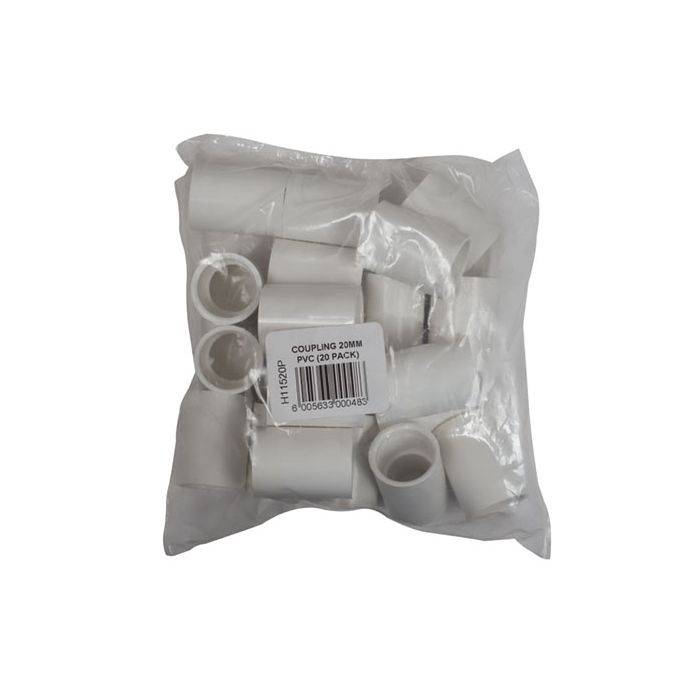 PVC Conduit Couplings 20mm - 20 Pack