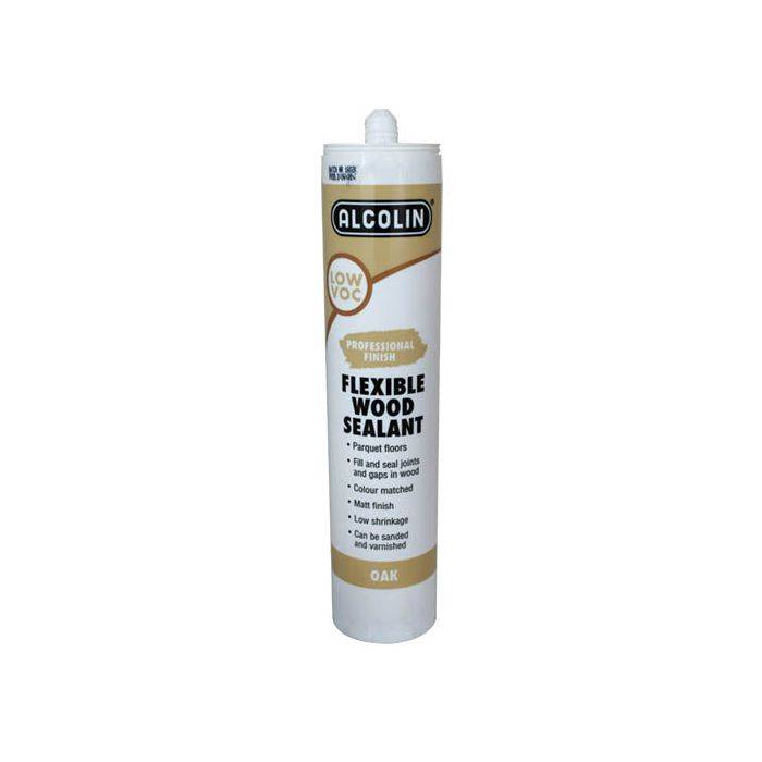 Alcolin Flexible Wood Sealant Oak 280ml