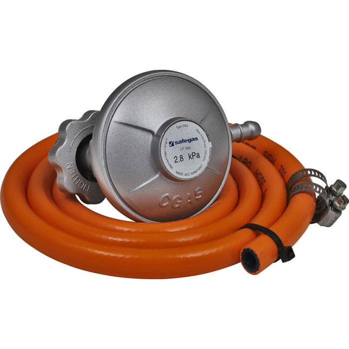 Active Hardware L-Shape Gas Regulator With Hose