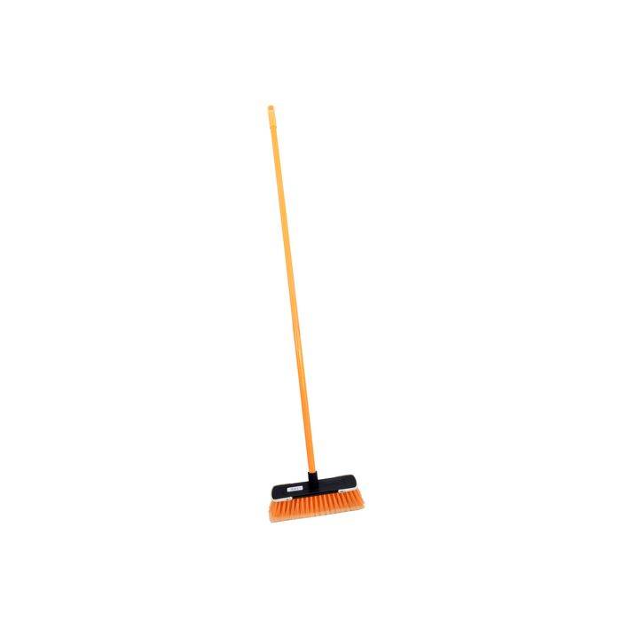 Academy Brushware Flagged PVC Soft Household Broom