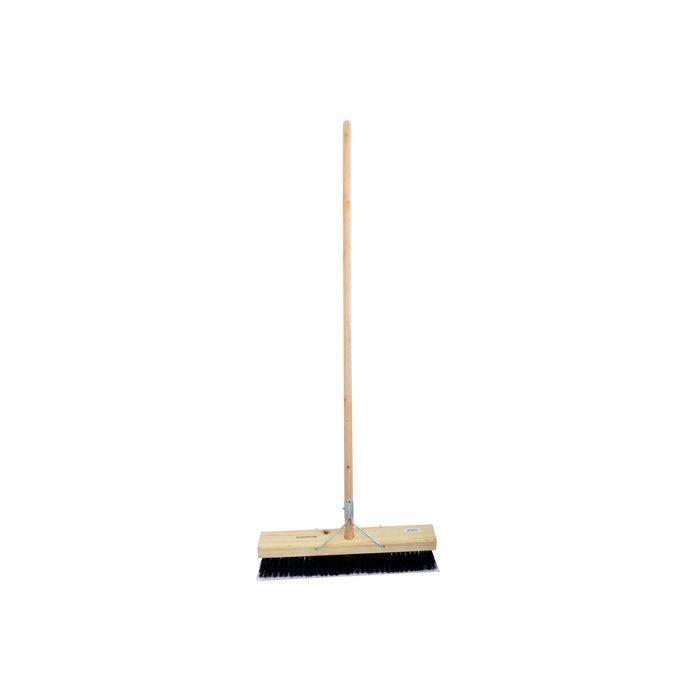 Academy Brushware Wooden Handle Platform Broom 460mm