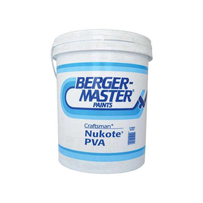 Dulux Bergermaster Craftsman Nukote PVA White 20L