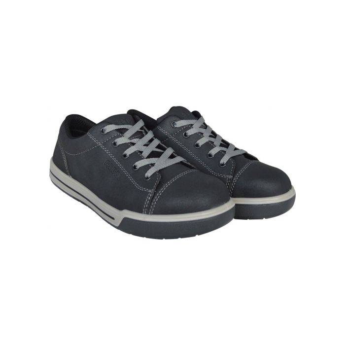 Rebel Black Lo-Top Safety Shoes- Size 11