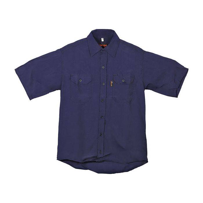 Grange Navy Work Shirts- Small