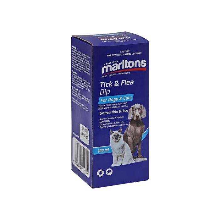 Marltons Tick & Flea Dip 100ml