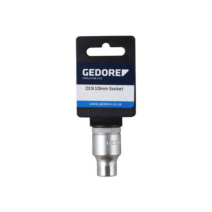 Gedore Blue 1/2" Bi-Hex Socket 10mm
