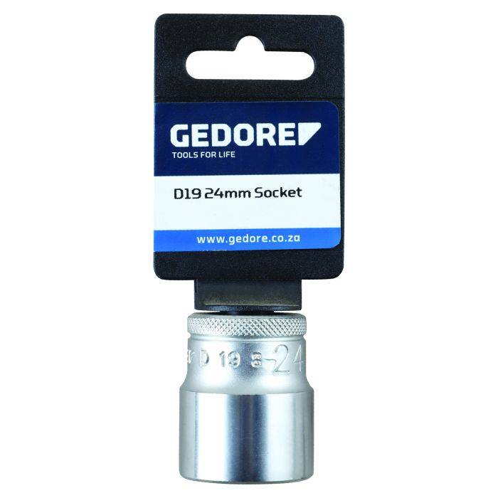 Gedore Blue 1/2" Drive Bi-Hex Socket 24mm