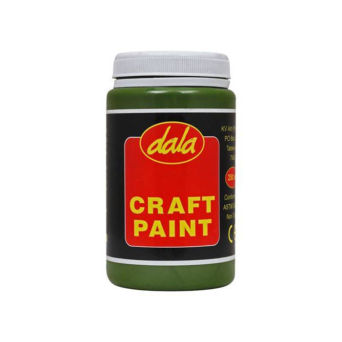Dala Craft Paint Olive 250ml