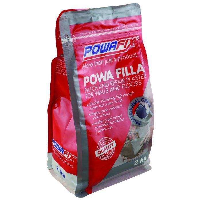 Powafix Masonry Patching Plaster 2kg