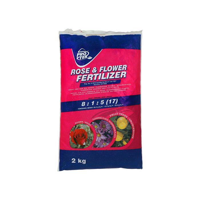 Protek Rose & Flower 8:1:5 (17) Fertilizer 2kg