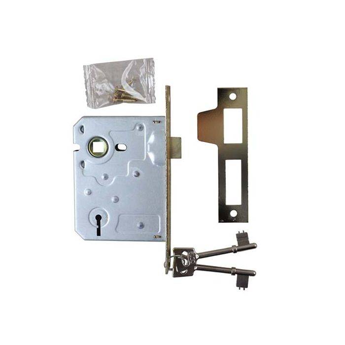 ChamberValue Brass Plated S/Lock 3-Lever Lock Only