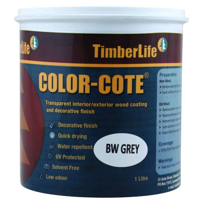 Timberlife Color-Cote Grey 1L