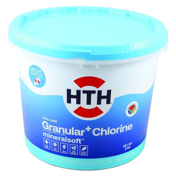 HTH Granular Pool Chlorine 8kg