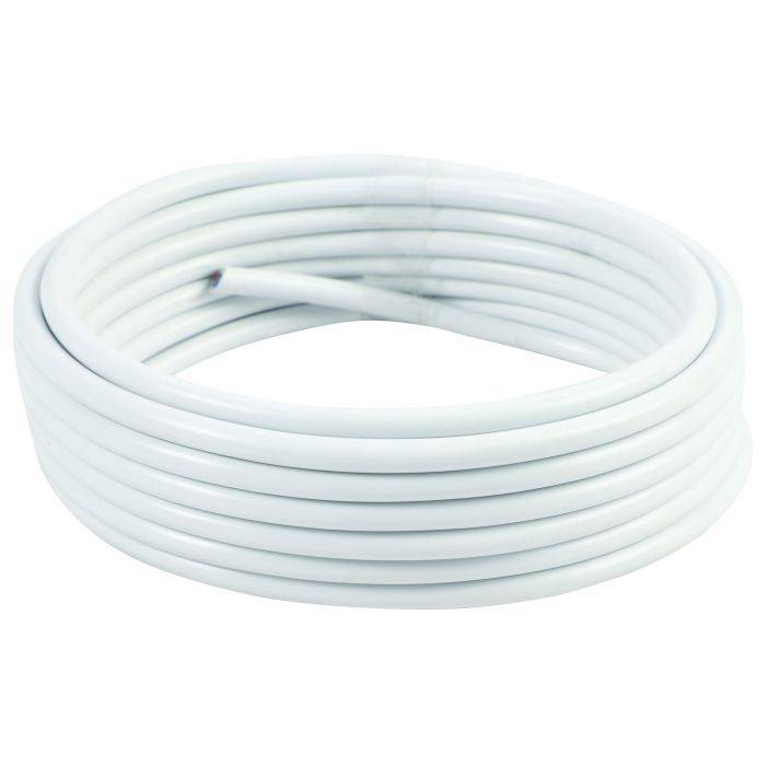 White 2 Core Cabtyre 0.75mm x 5m