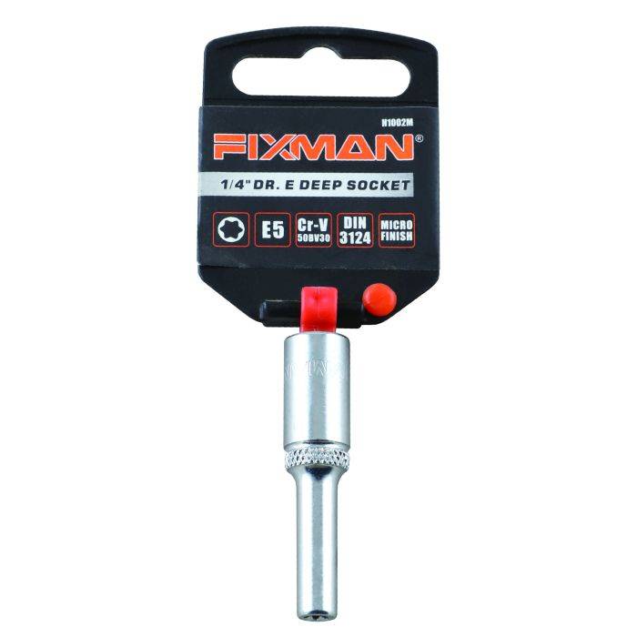Fixman 1/4" Drive E-Deep Socket E5