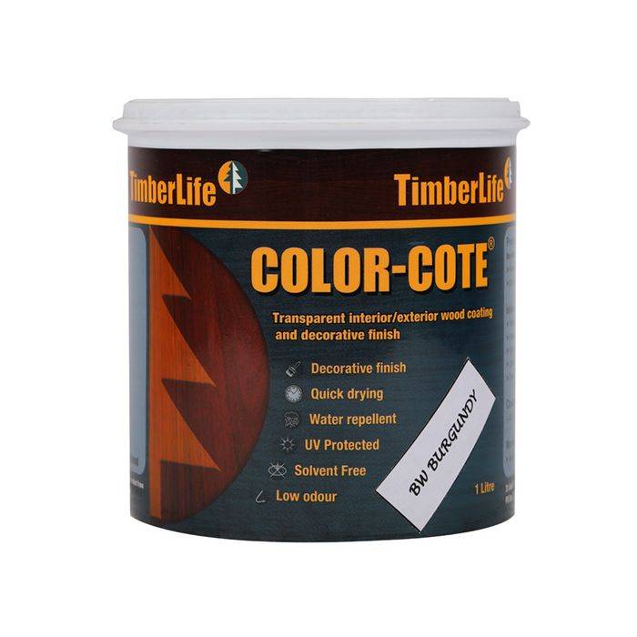 Timberlife Colour-Cote Burgundy 1L