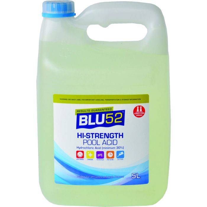 BLU52 30% HCL Pool Acid 5L