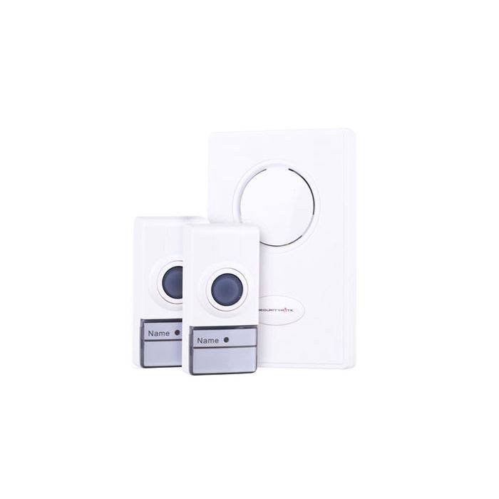 Securitymate Wireless Door Chime With 2 Transmitters