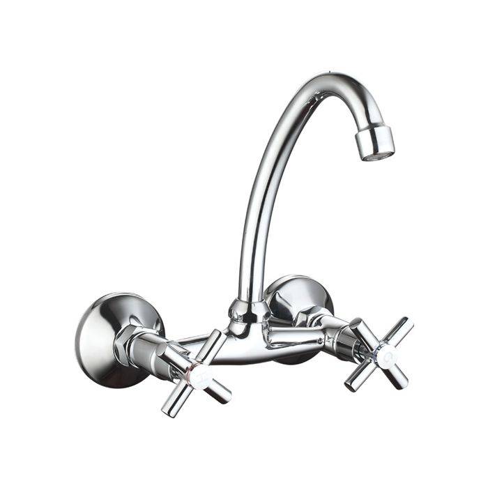 Icon Red Chrome Plated Scorpio Sink Mixer
