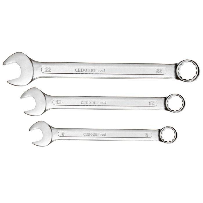 Gedore Red 17 Piece Combination Spanner Set