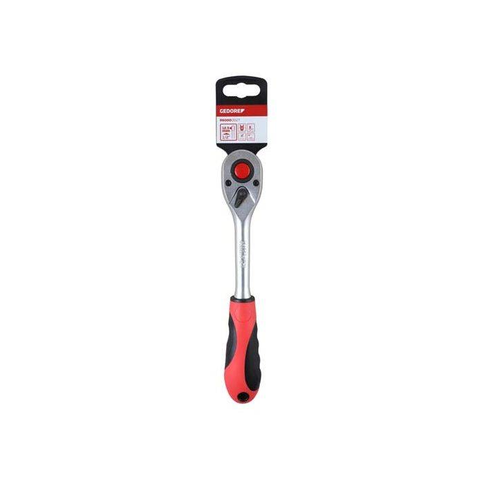 Gedore Red 1/2 Drive Quick Release Reversible Ratchet 250mm